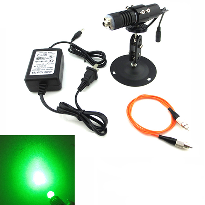 532nm 200mW Fiber Coupled Laser Module Dot Green laser Spot